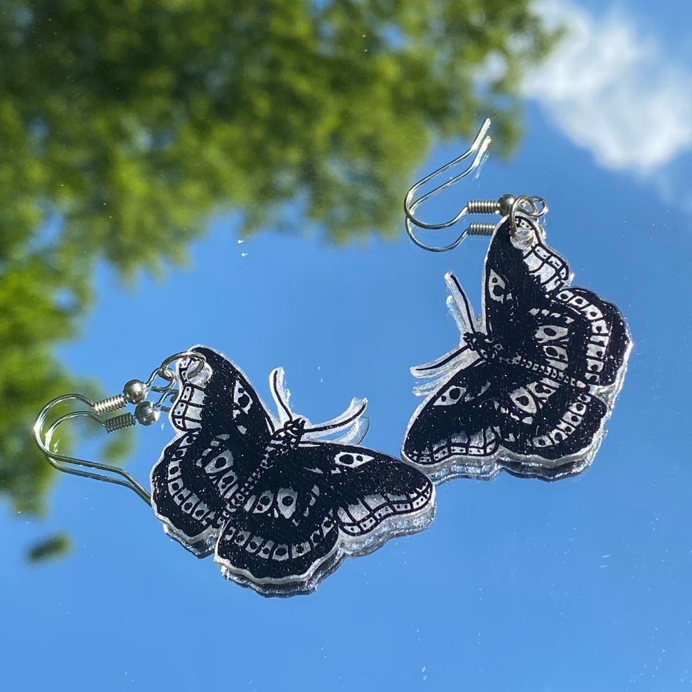 Handmade Harry Styles Butterfly Earrings